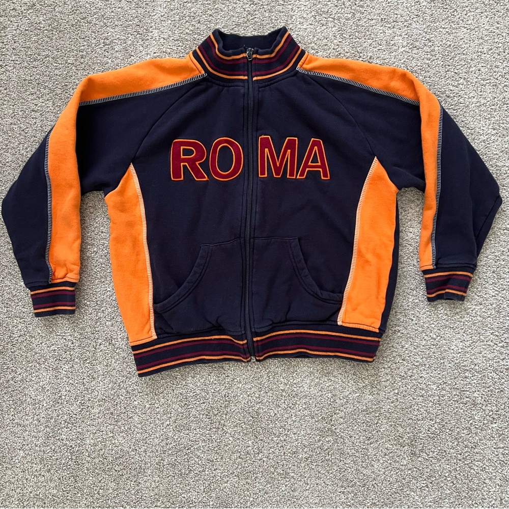 Le Felpe Roma navy/orange/red child's jacket